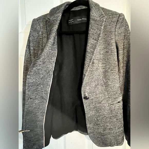 Zara Gray Blazer - Picture 8 of 9